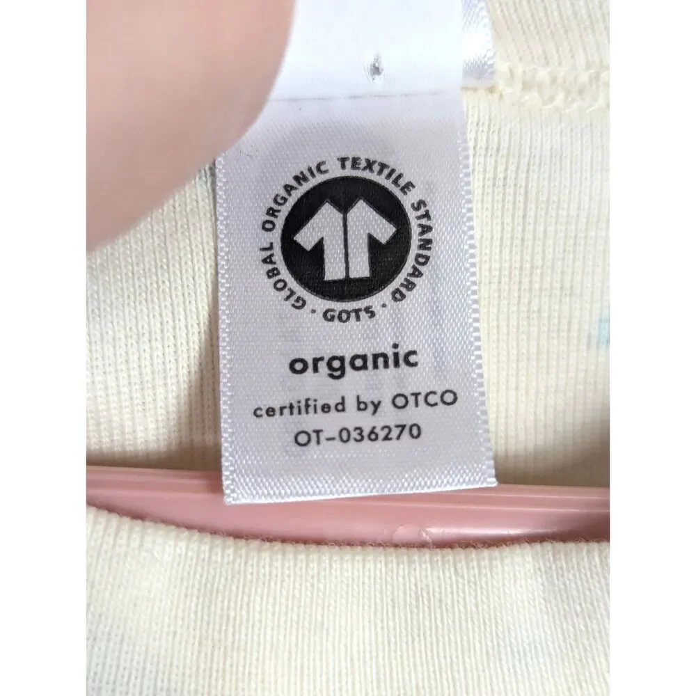 HANNA ANDERSSON Unisex 100% Organic Cotton Halloween PJ T-Shirt Top US 6/7
